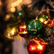 [보스위즈] 크리스마스 빅 빅볼 컬러방울 전구 LED 줄조명 1.5m 10구 BOS-L4